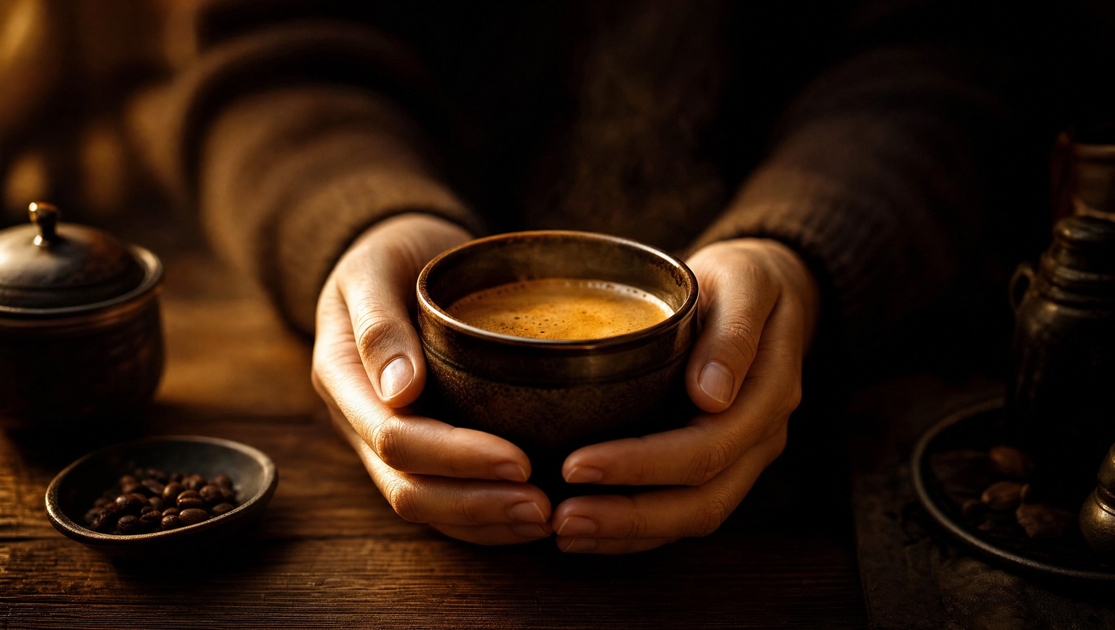 Kimz coffee ritual