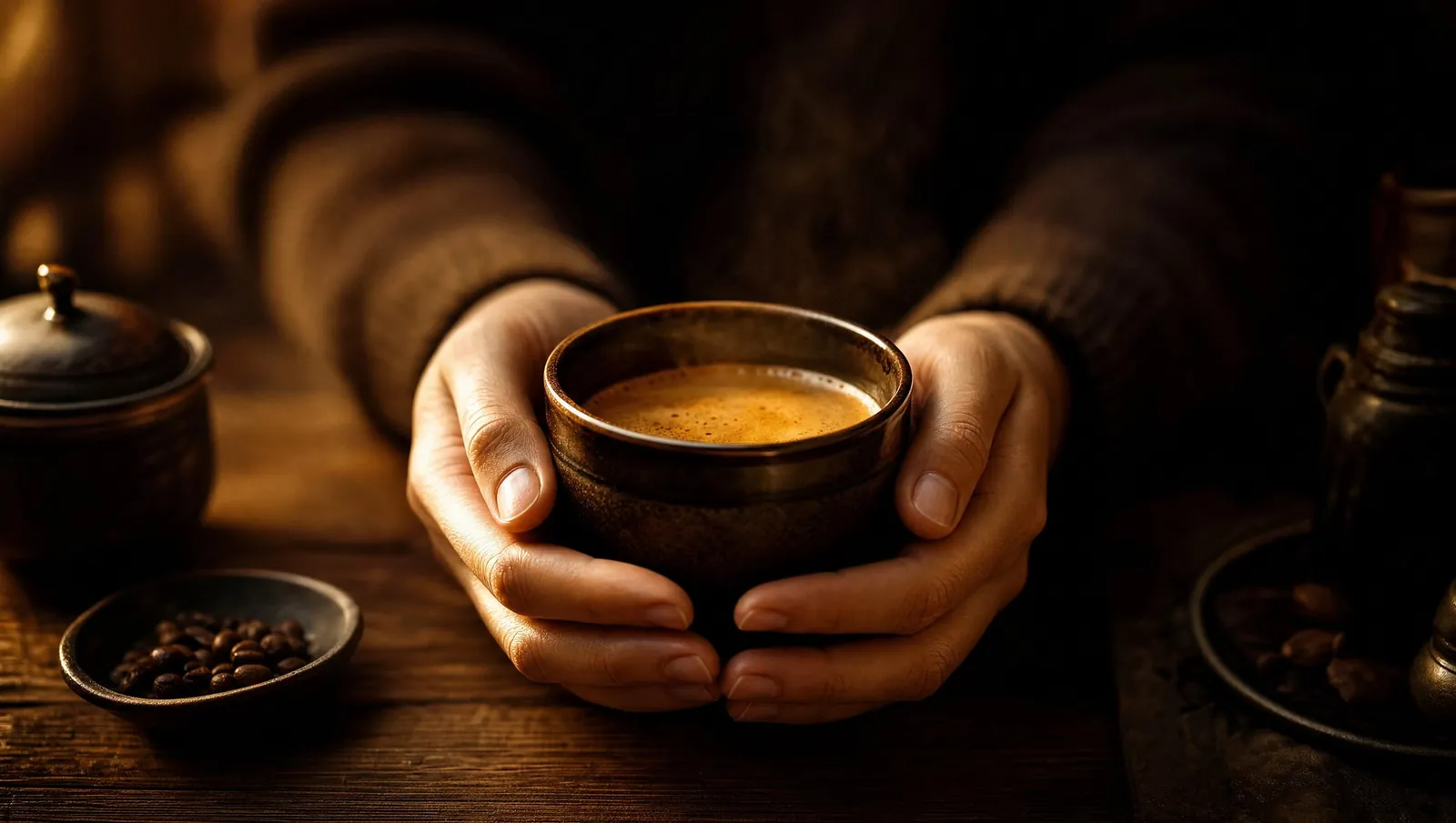 Kimz coffee ritual